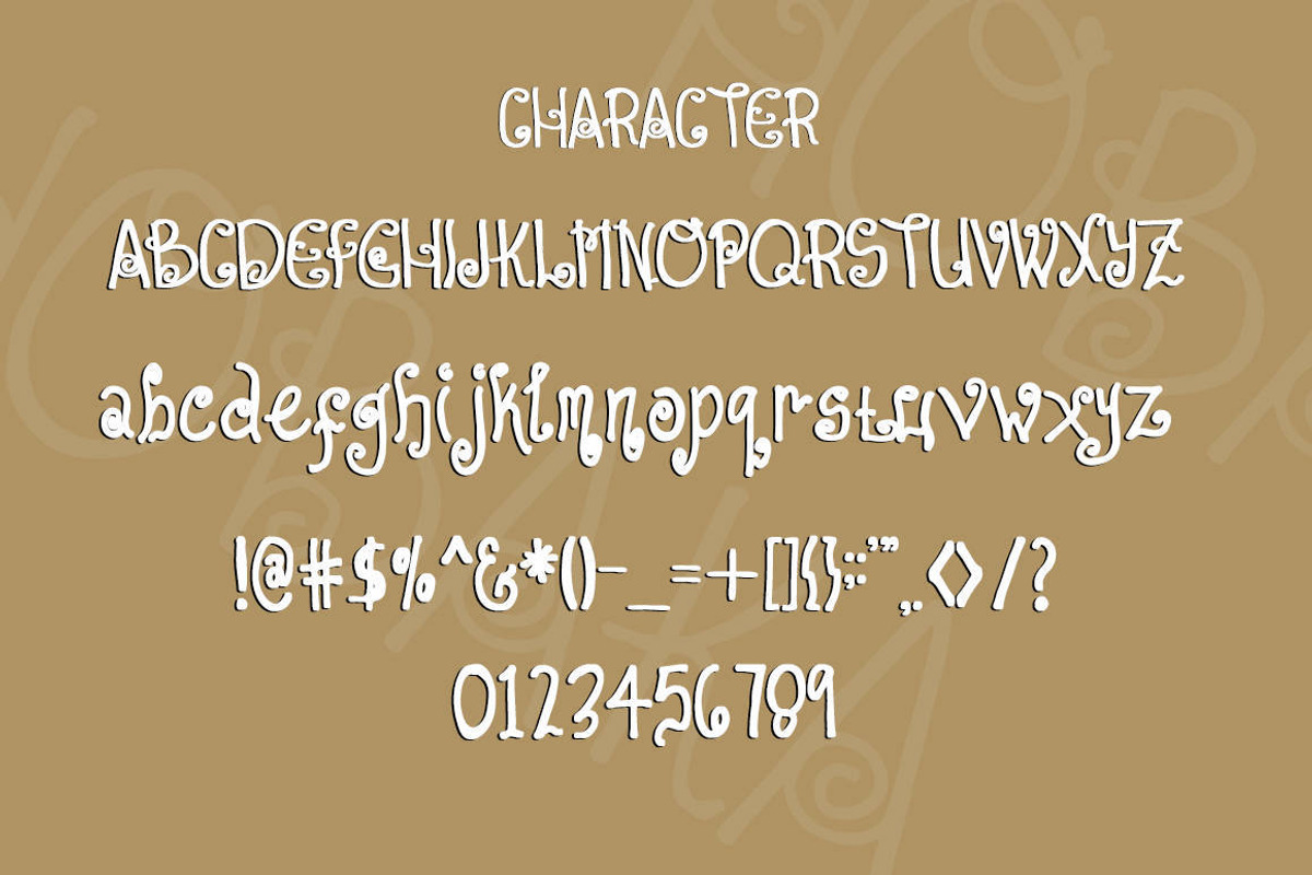 Hobaka - Creative Handwritten Font, a Script Font by Naistudio (Photo 5 of 7)