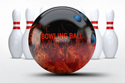 Bowling Ball Mock-Up, a Product Mockup by DesignRushMarket (Thumbnail 1 of 5)