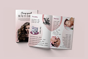 Bifold Beauty Parlour Brochure, a Brochure Template by ferdousi0791 (Thumbnail 1 of 6)