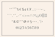 Onteal - Serif Display Ligature Font, a Serif Font by Vesvocrea (Thumbnail 8 of 9)