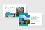 Travel Agency Google Slides, a Presentation Template by SquidPixey (Thumbnail 3 of 6)