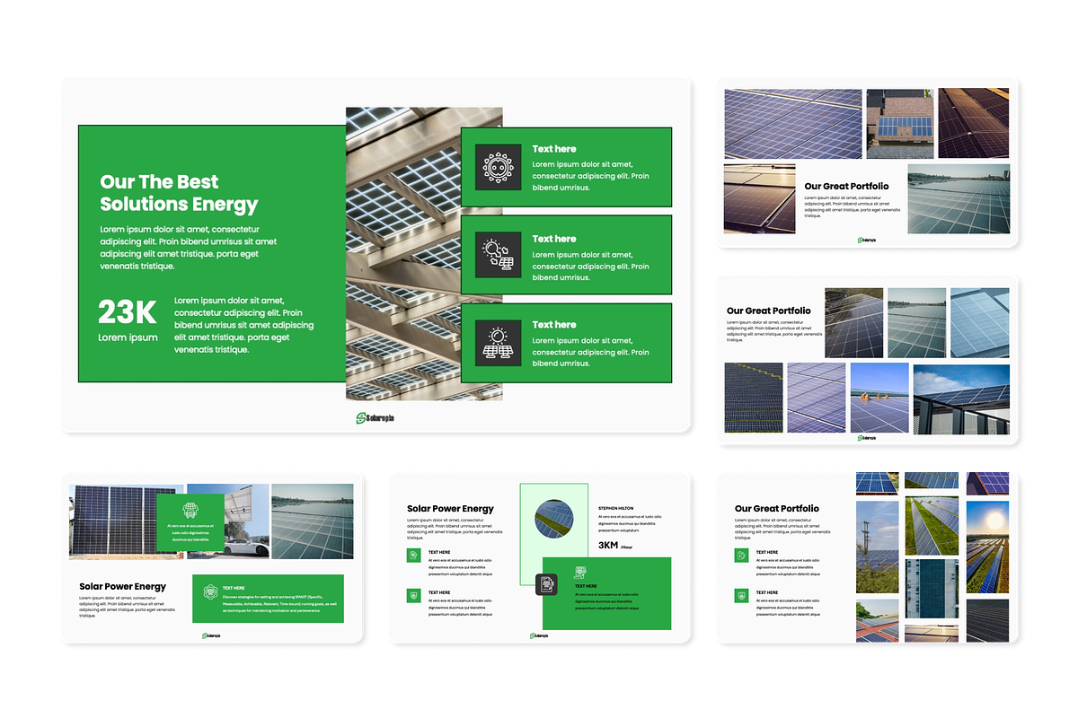 Solaropia - Solar Energy Company PPT, a Presentation Template by Premast (Photo 4 of 6)