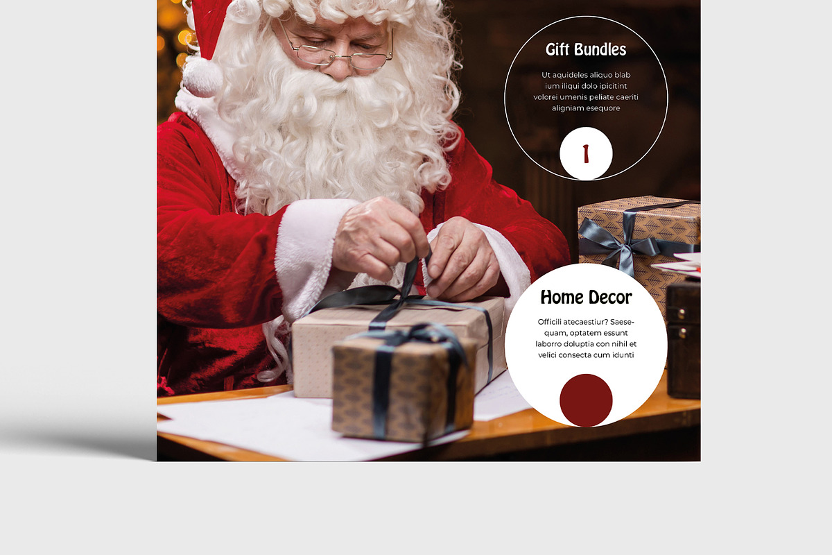 Christmas Catalog Brochure Template, a Brochure Template by MightyDesign (Photo 3 of 8)