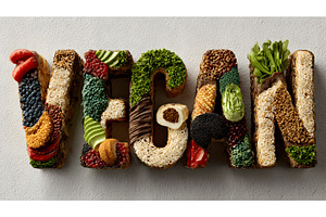 Vegan Food Art The Creative and, a Food Illustration by Lukas Jonaitis SHOP