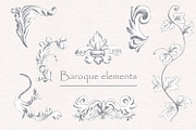 Creator of wedding vintage monograms, an Illustration by Love Watercolor Store (Thumbnail 7 of 9)