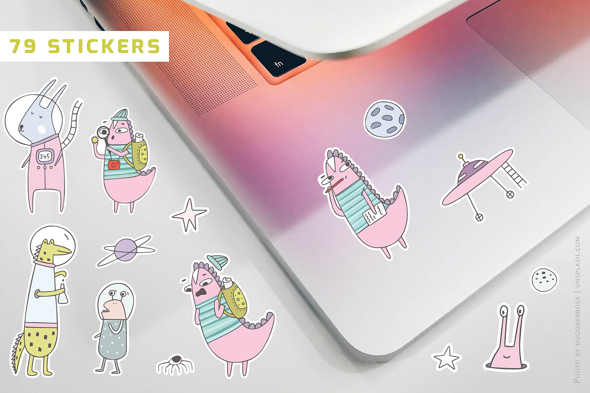 Space Explorer, a Graphic by Oksana Stepova (Photo 7 of 16)