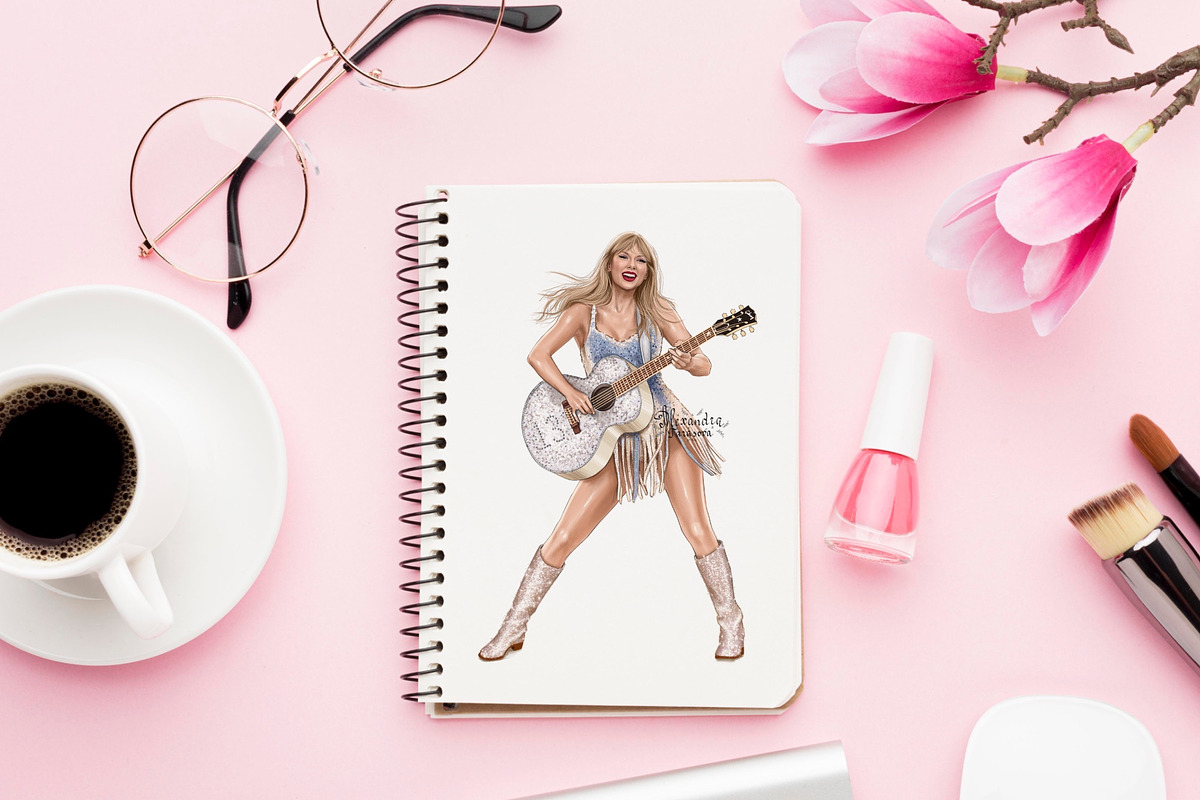 Taylor Swift Illustration, a Person Illustration by BigArtLab (Photo 2 of 3)