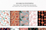 Christmas Watercolor collection, a Decorative Illustration by CrystalinaShop (Thumbnail 5 of 5)