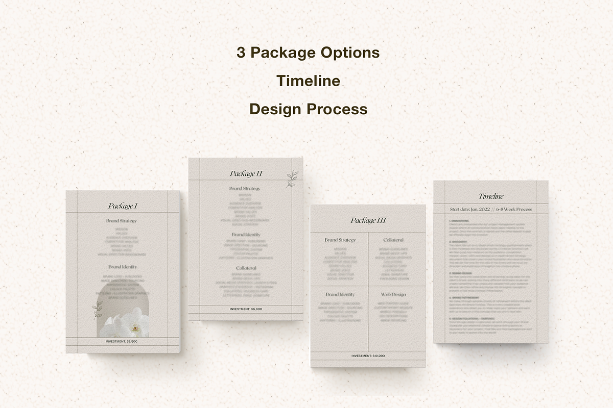 Design Project Proposal Template, a Presentation Template by Starline Creative (Photo 5 of 6)
