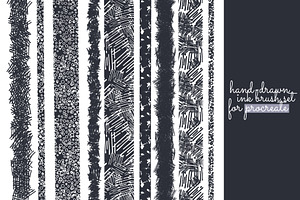 INK brush set for PROCREATE