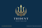 Trident Poseidon Logo, a Branding & Logo Template by muhisya (Thumbnail 2 of 2)
