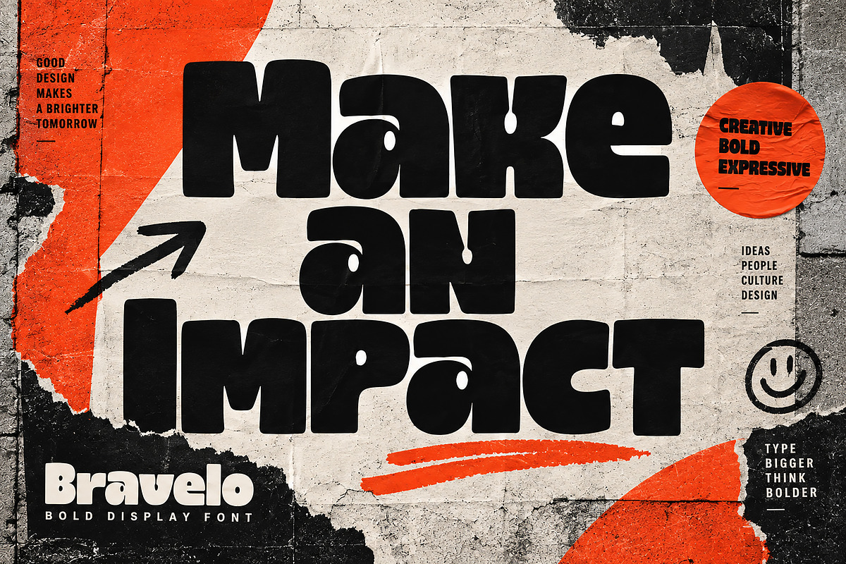 Bravelo — A Bold Display Font, a Slab Serif Font by Wow Magic (Photo 4 of 7)