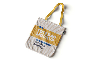Small Tote Bag Mockup, a Packaging Mockup by Designer Dude