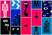 Bold Abstract Character & Pop Art, an Abstract Photo by AI Petr Creative Agency (Thumbnail 4 of 7)