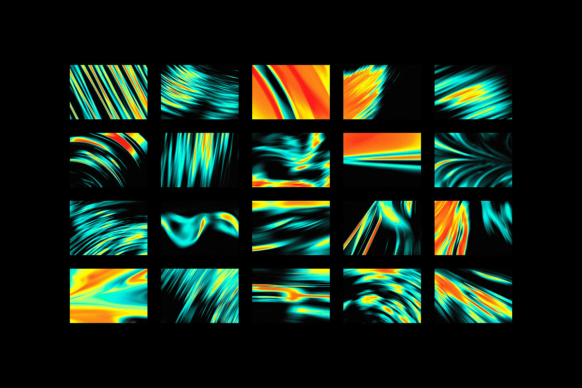 Motion Energy Gradient Textures, a Texture Graphic by pixelbuddha.net