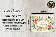 Wedding Celebration Greeting Card7x5, a Card Template by Print Haven (Thumbnail 4 of 4)