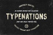 Typenations duo grunge painted, a Sans Serif Font by Typenations (Thumbnail 1 of 8)