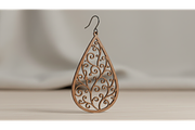 Elegant Floral Earring Set, a Graphic by musafir_fashion (Thumbnail 3 of 11)