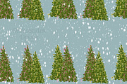 Hand drawn Christmas Houses Patterns, a Decorative Illustration by Oleksandra Illustrates (Thumbnail 5 of 9)