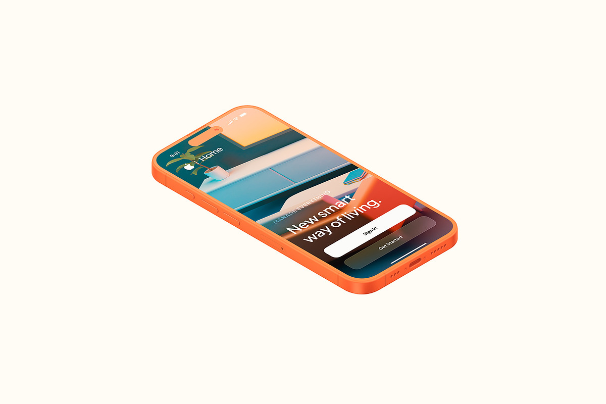 iPhone 16 Pro Clay - 24 Mockups, an iPhone Mockup by Asylab (Photo 26 of 58)
