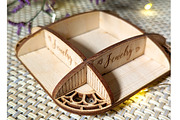 Laser Cut Earrings Jewelry Stand, an Object Graphic by VectorPainter (Thumbnail 7 of 14)