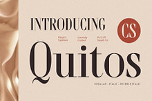 CS Quitos – Classic Font