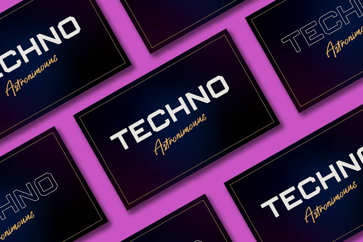 Astronomus - Modern Scifi Fonts, a Sans Serif Font by Patria Ari (P4tcreativa) (Photo 5 of 11)