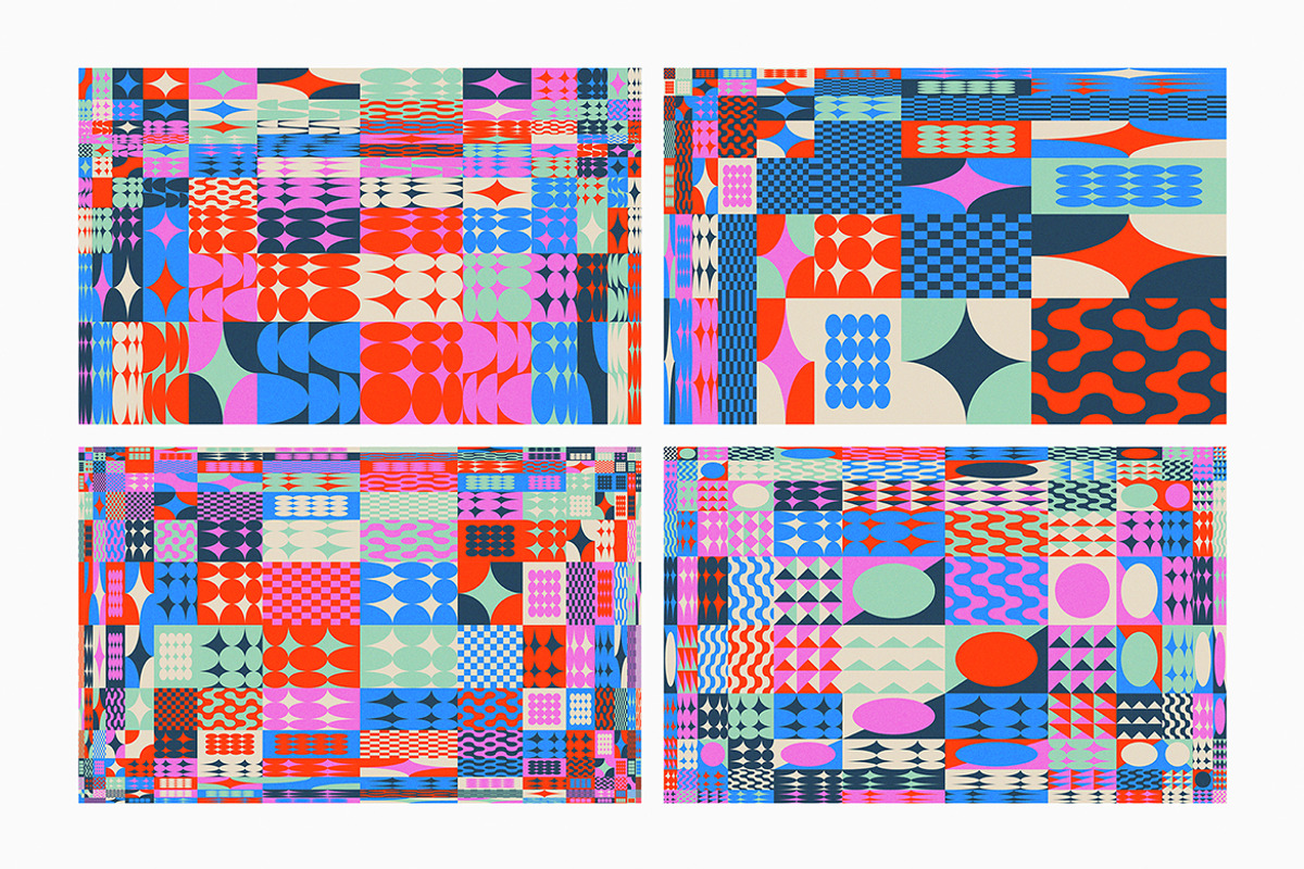 Geometric Vector Backgrounds V03, a Background Graphic by dvtchk (Photo 5 of 6)