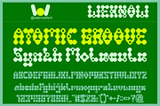 Intergalactic font, a Sans Serif Font by weknow (Thumbnail 4 of 8)