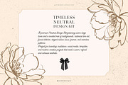 Timeless Neutral Design Kit, a Decorative Illustration by PeDe Designs (Thumbnail 4 of 15)