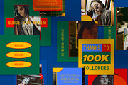 Retro-fire Puzzle Instagram Feed, a Social Media Template by Azruca (Thumbnail 5 of 6)