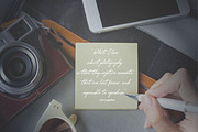 Delimis Script Font, a Script Font by JNJ Studio (Thumbnail 5 of 10)