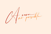 Mangollia - Signature Font, a Script Font by NuType (Thumbnail 7 of 15)