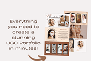 UGC Portfolio Website Template, a Landing Page Template by SocialStyleTemplates (Thumbnail 4 of 6)
