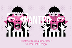 Surreal Vector Character Design, an Illustration by danjazzia