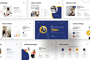 Business Plan Presentation Template, a Presentation Template by Studio_Clarity (Thumbnail 1 of 6)