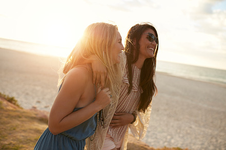 Female friends together, a Person Photo by Jacob Lund