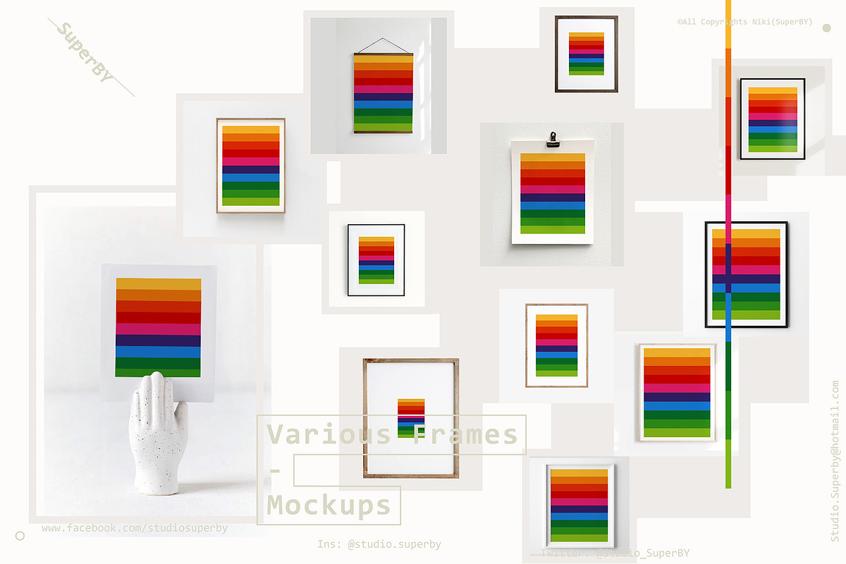 3 Printable Prints Colors Bundle !, a Decorative Illustration by SuperBY Market (Photo 4 of 10)