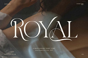 Royal Stylish Serif Font, a Serif Font by Elegant Font (Thumbnail 1 of 8)