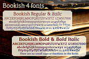 Bookish, a comfortable slab serif, a Slab Serif Font by Radiqx Press (Thumbnail 1 of 2)