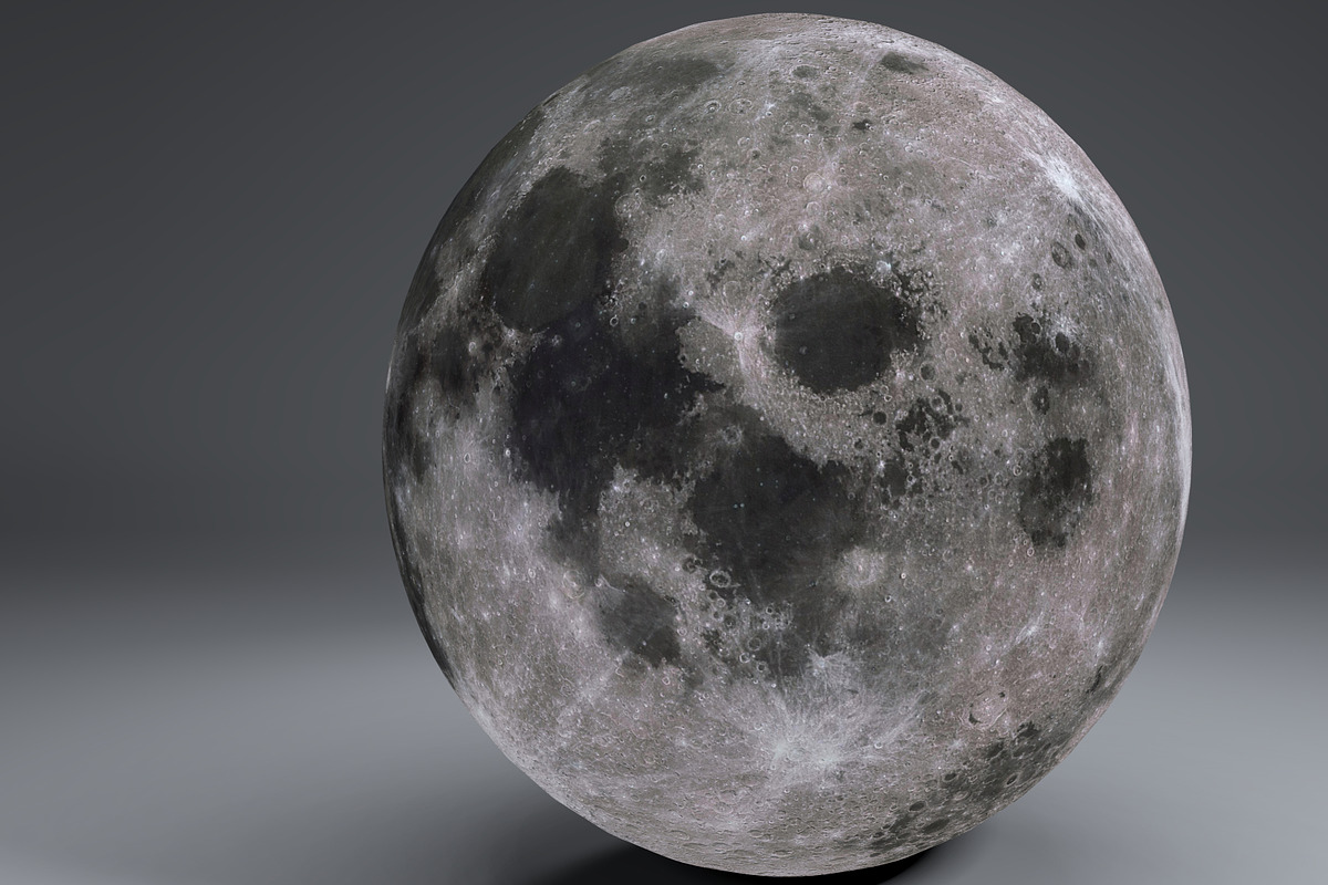 MoonGlobe 4k, an Environmental 3D Model by Flash My Pixel (Photo 2 of 7)