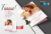 Funeral Program And Prayer Card, a Brochure Template by crazyOWL (Thumbnail 1 of 7)