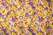 Watercolor summer floral pattern, a Pattern Graphic by SirenaArt (Thumbnail 5 of 12)