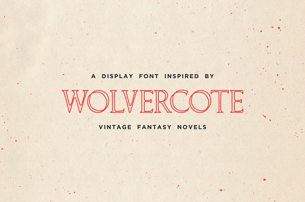 Wolvercote Outline - Display Font, a Font by ChristianLaliberte