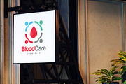 Blood Care Logo design, a Design Template by Lucky Creative (Thumbnail 4 of 4)