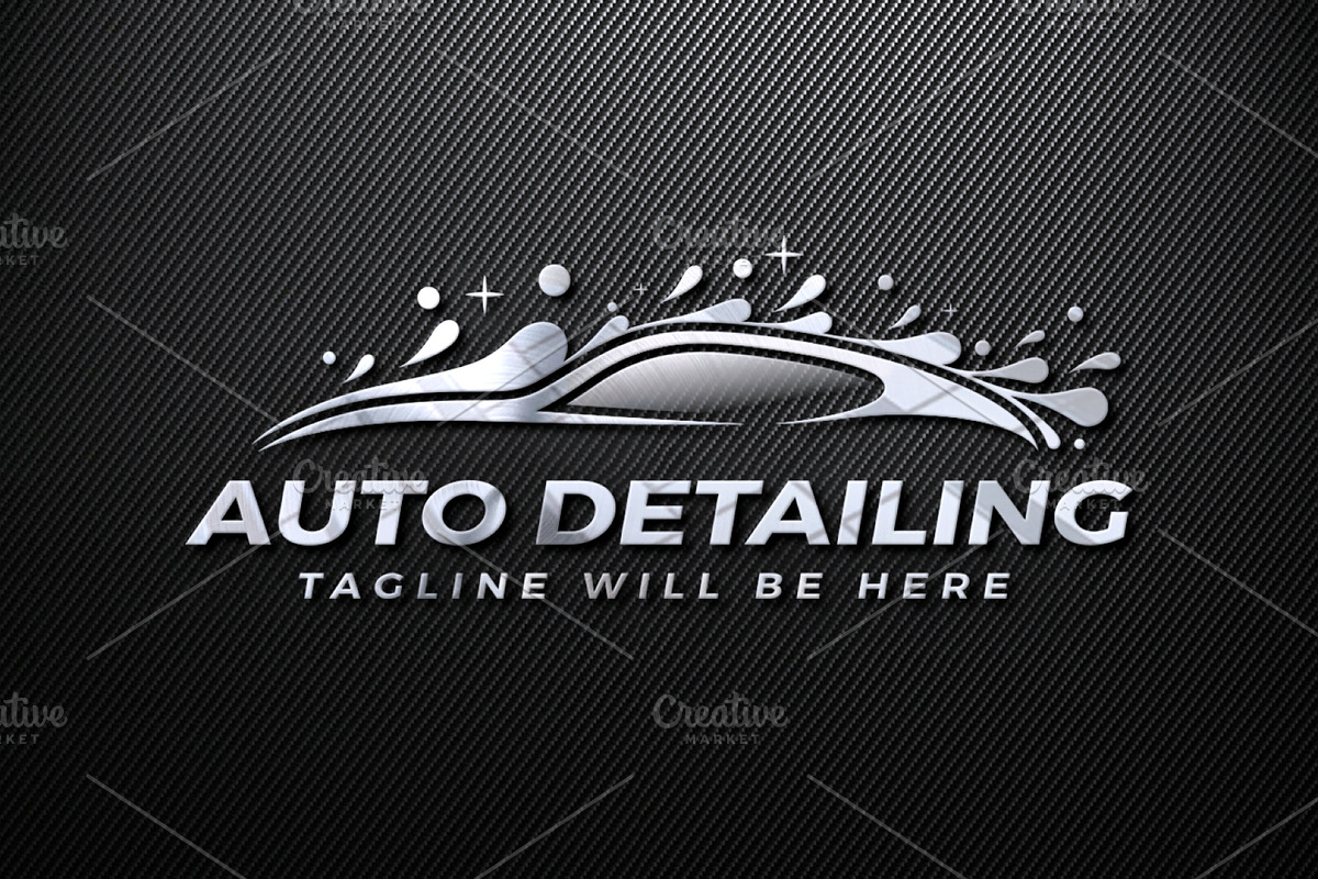 Car Wash Logo, Car Detailing Logo, a Branding & Logo Template by Nahid Hasan Nilim (Photo 6 of 7)