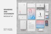 Stationery Branding Mockup #1, a Product Mockup by Seven Lights (Thumbnail 1 of 3)