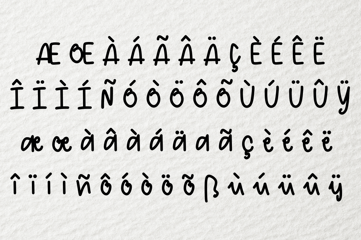 Winter, a Handwritten Font by Petal Pixels (Photo 3 of 10)