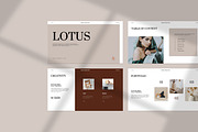 Lotus Minimal Presentation Template, a Presentation Template by slidestock55 (Thumbnail 2 of 9)