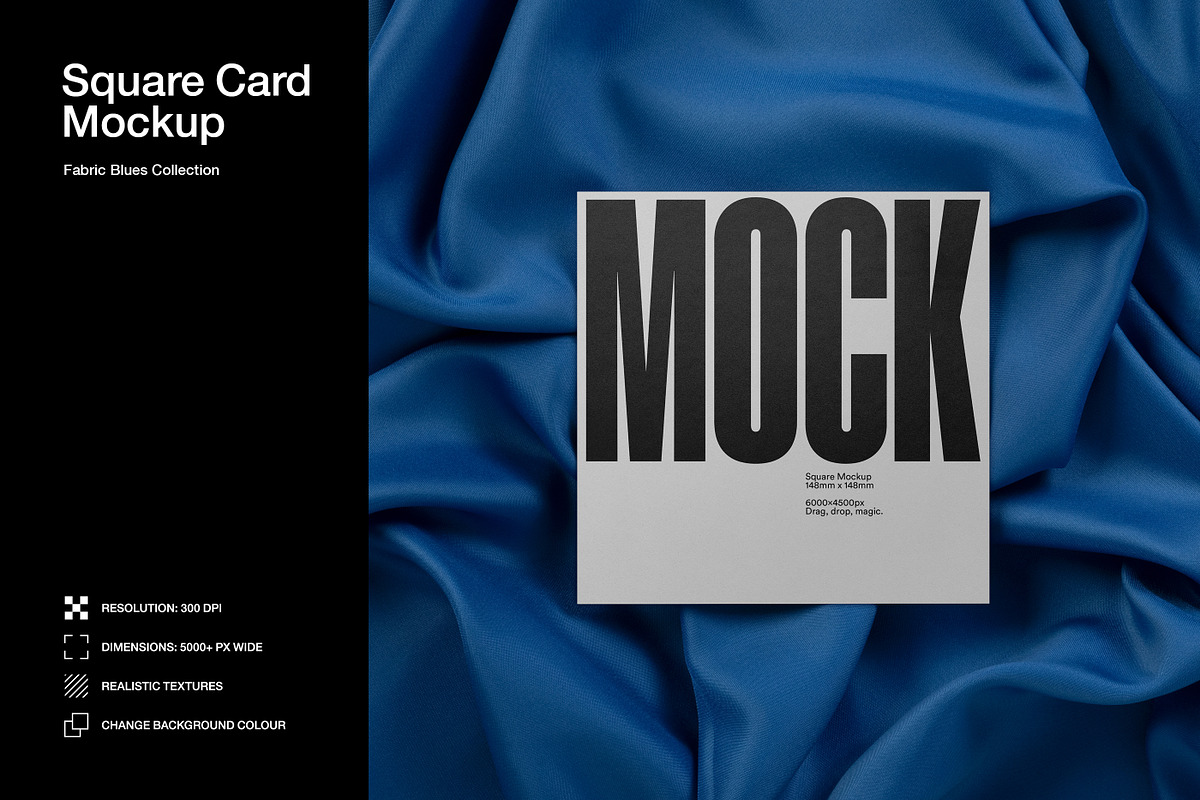 Square Card Mockup, a Product Mockup by MockMock Mockups (Photo 2 of 9)